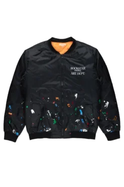 Scott Black Bomber Jacket