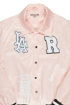 Trance Pink Varsity Jacket 6 Trance Pink Varsity Jacket -The Fresh Brand Shop Trance Pink Varsity Jacket3 scaled