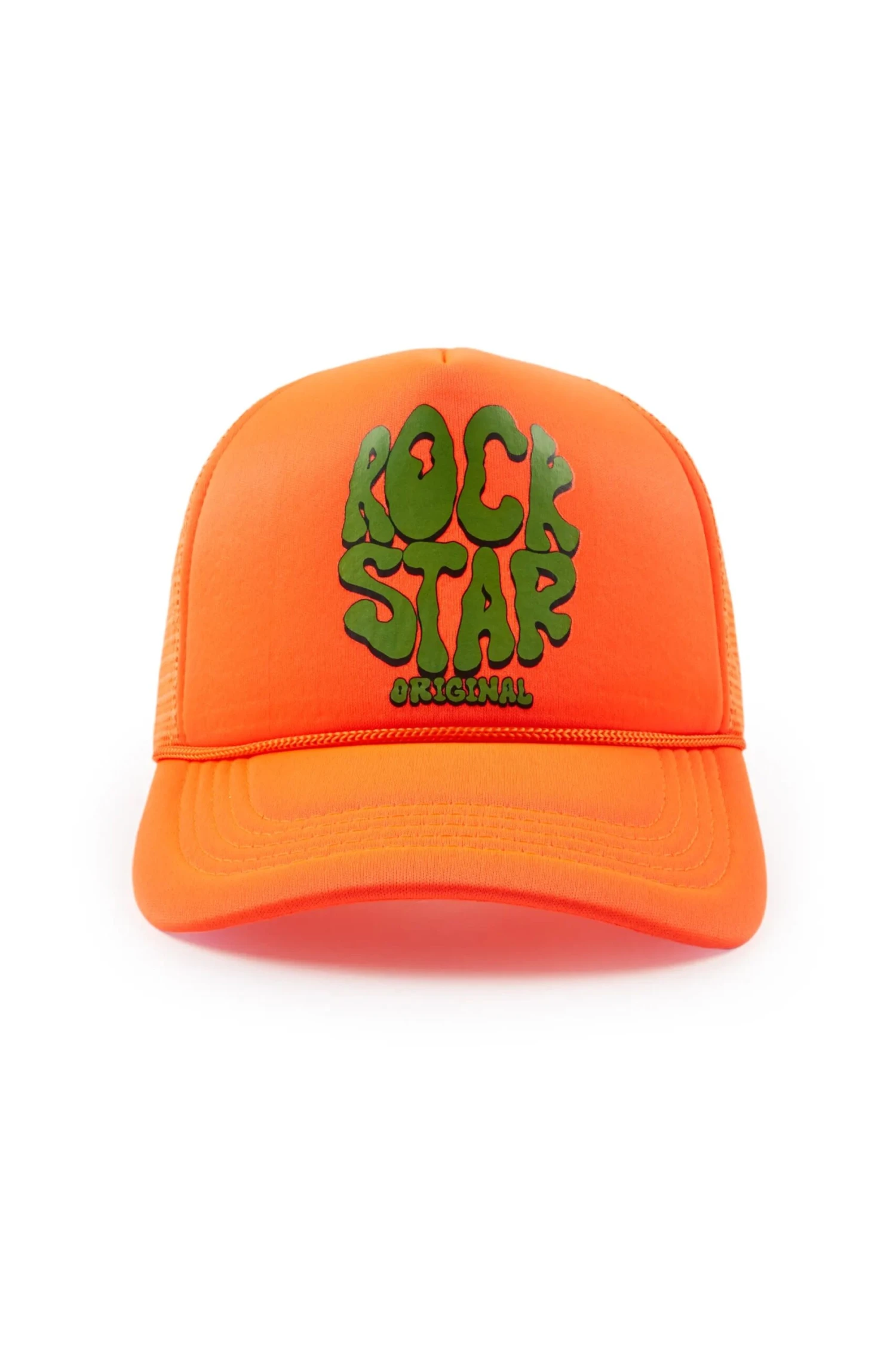 Warblen Neon Orange Trucker Hat 1 Warblen Neon Orange Trucker Hat