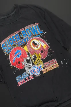 XXVI Black Oversized Graphic T-Shirt -The Fresh Brand Shop XXVI2 Black Oversized Graphic T Shirt scaled