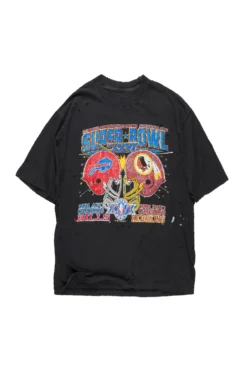 XXVI Black Oversized Graphic T-Shirt -The Fresh Brand Shop XXVIBlackOversizedGraphicT Shirt scaled