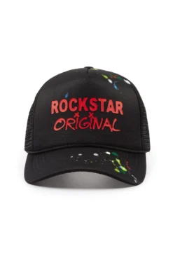Zora Black Trucker Hat