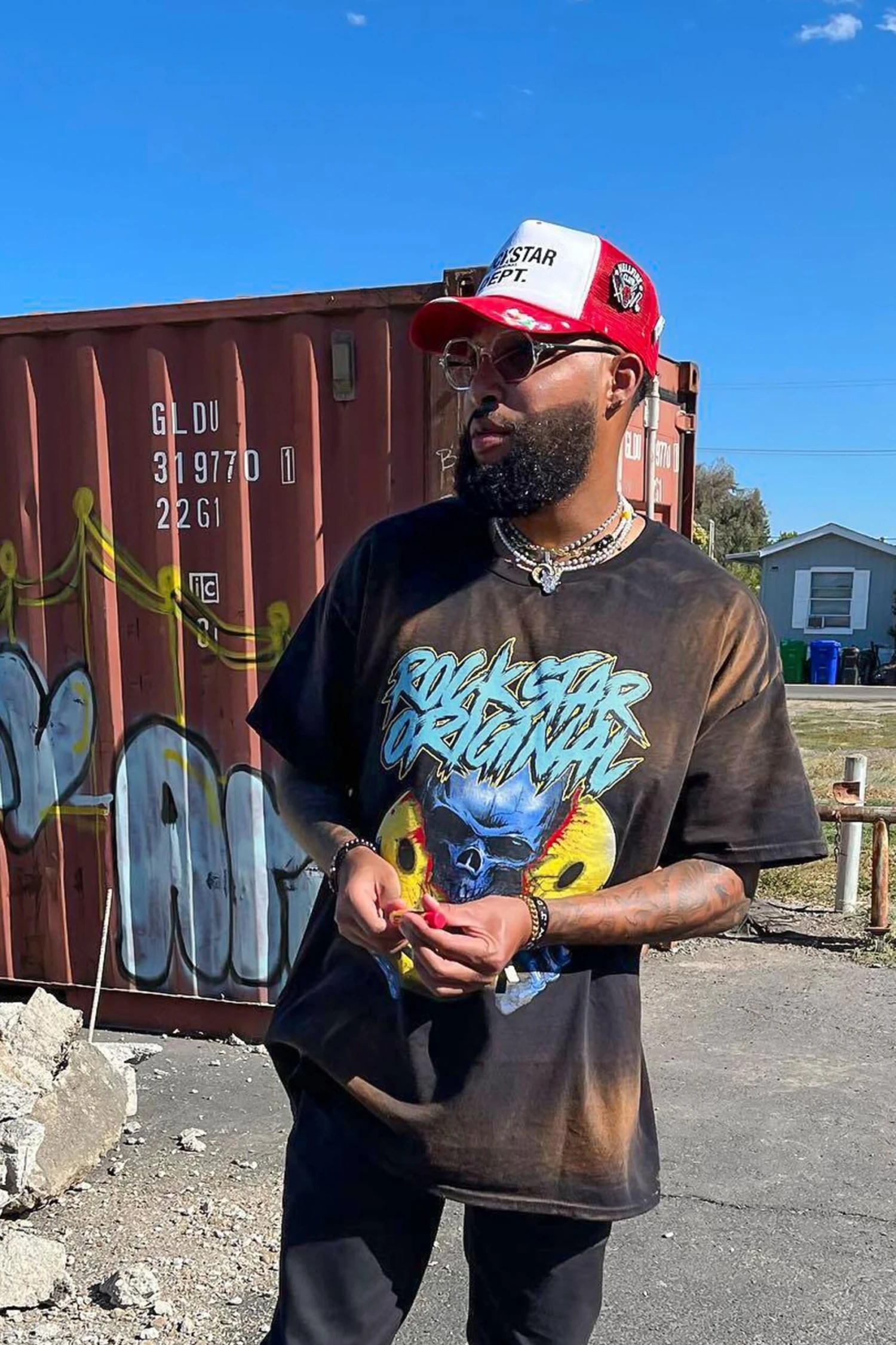 Flipt Black Graphic T-Shirt - Image 2